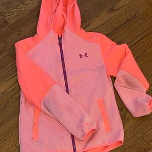 Under Armour Kids Pink Hoodie
